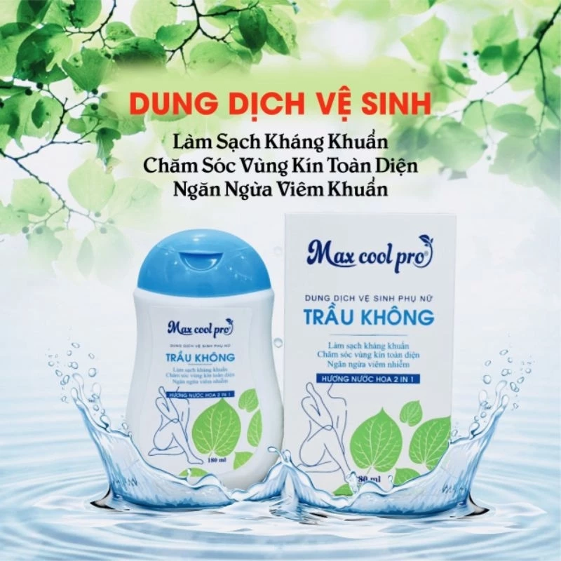 DUNG DỊCH VỆ SINH LÁ TRẦU KHÔNG