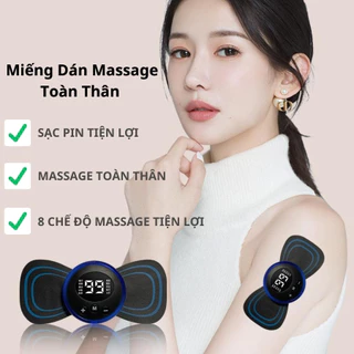 Máy massage cổ vai gáy SMS, Máy massage toàn thân 8 chế độ massage tùy chỉnh, massage tay chân, massage cổ vai gáy