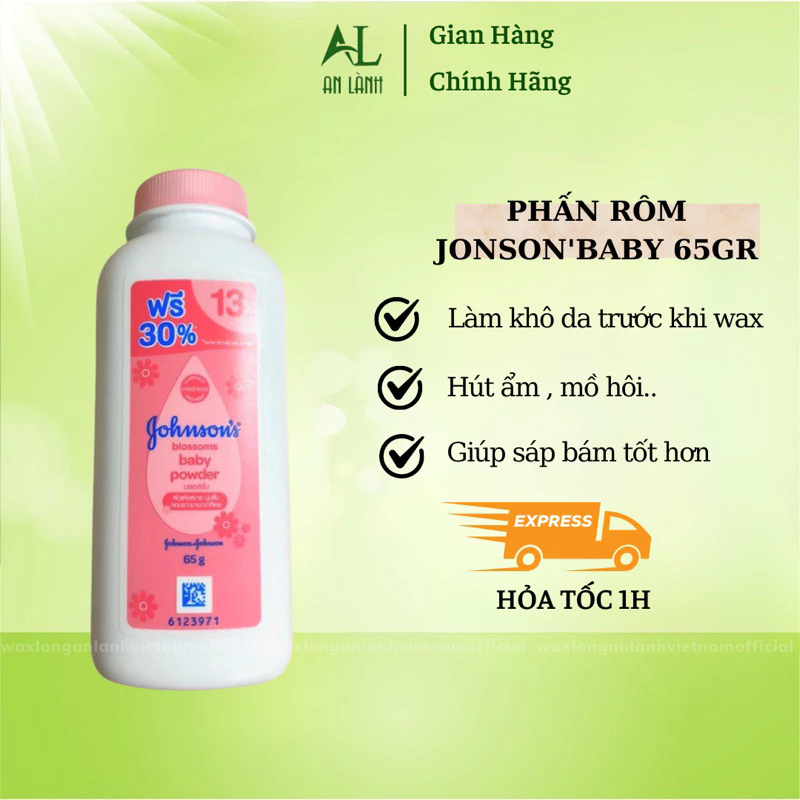 Phấn rôm Johnson'n Baby Power Thái Lan 65gr