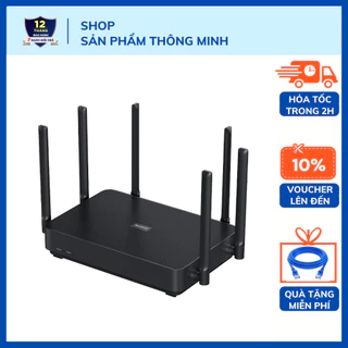 Bộ phát Wifi Router Xiaomi Redmi AX6S băng tần kép - Wifi 6 3200Mbps - hỗ trợ Mesh - kết nối 248 thiết bị