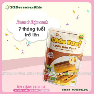 Cháo tươi Cây Thị lươn đậu xanh 240g (Trên 7 tháng)