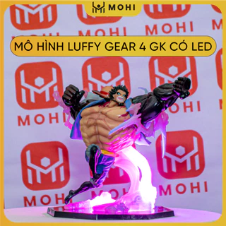 [Có BOX, Có bản LED] Mô hình One Piece - Figurer Luffy Gear 4 GK chiến đấu có hiệu ứng đẹp full BOX