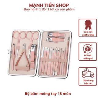 Bộ bấm móng tay 18 món chuyên dụng cao cấp