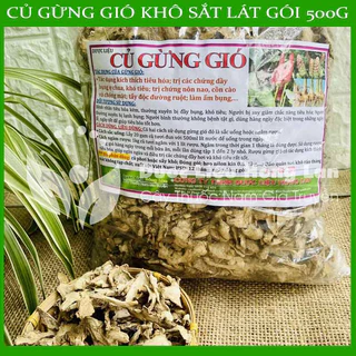 Thảo dược CỦ GỪNG GIÓ khô sạch đóng gói 500gram