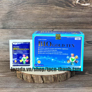 Cốm ăn ngon cho bé Bio Gold bổ sung lợi khuẩn , hỗ trợ hệ tiêu hóa - Hộp 20 gói