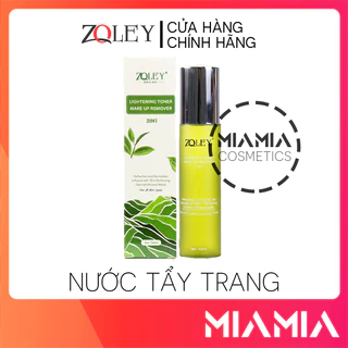 Nước Tẩy Trang Trà Xanh Zoley Chính Hãng - Toner Tẩy Trang Cấp Ẩm 2IN1