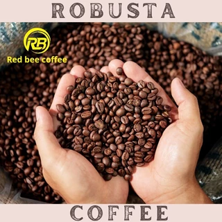 Cafe nguyên chất Robusta, cafe Robusta hạt mộc 500gr hạt