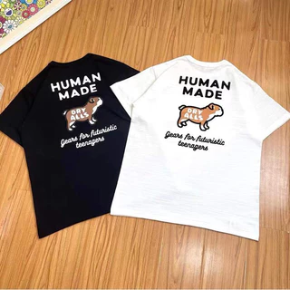 Áo thun unisex nam nữ Human Made love dog form rộng vải cotton 100% cao cấp VNXK ( Ảnh thật )