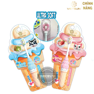 Bàn chải đánh răng cao cấp cho bé 6 -12 tuổi Icream - Vietsun chính hãng