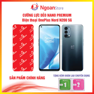 Cường lực dẻo Nano cho điện thoại OnePlus Nord N200 5G - Ngoan Store