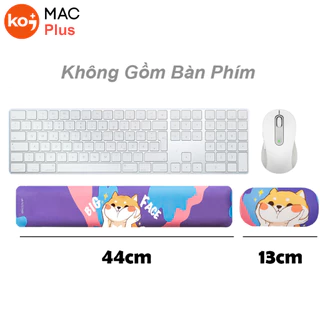 Đệm Kê Tay Bàn Phím Silicon 3D Hình Cún Cute Keyboard Hand Rest Gaming KOJMAC (Gối Lót Chuột Chống Mỏi Tay Trơn Trượt)