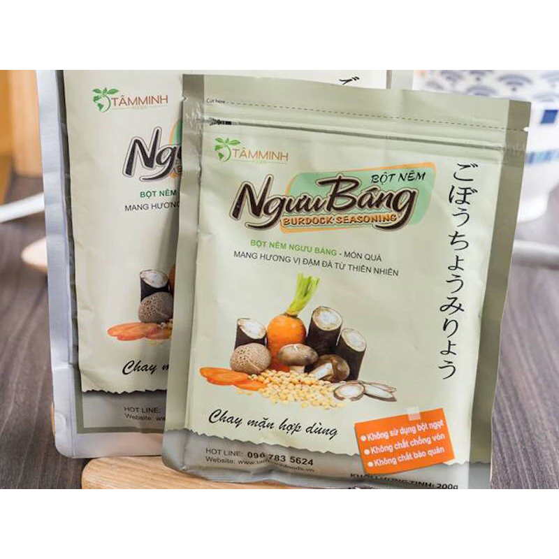 BỘT NGƯU BÁNG-450gram-NÊM THỨC ĂN-THÀNH PHẦN TỰ NHIÊN