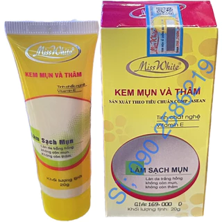 Kem miss típ mụn thâm trắng da 20g