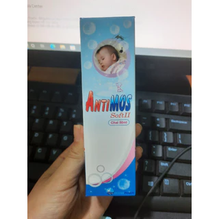 Xịt muỗi AntiMos Soft II - Muỗi tránh xa, an toàn cho mẹ và bé chai 50ml