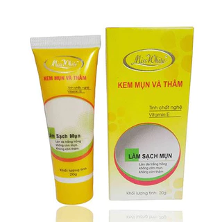 Kem miss típ mụn mờ thâm trắng da 20g