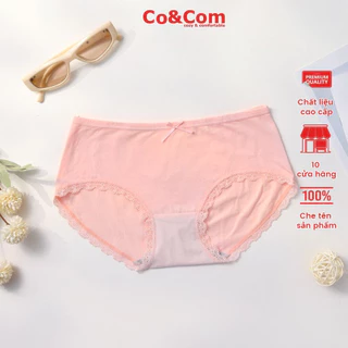 Quần lót nữ cotton bông CoandCom mềm mại thông thoáng thấm hút hiệu quả NO158-2