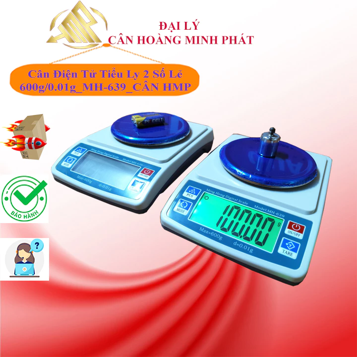 Cân tiểu ly điện tử 600g sai số 0.01g_Mini balance scale_tặng kèm pin AAx2. Sai số nhỏ độ chính xác cao.