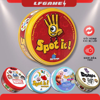 Đồ chơi kích thích tư duy SPOT IT trò chơi Board Game hấp dẫn cho bé Basic English Alphabet Halli Galli