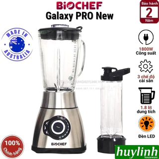 Máy xay sinh tố Biochef Galaxy PRO New - Sản xuất tại Úc - Dung tích 1.8 lít - Công suất 1800W