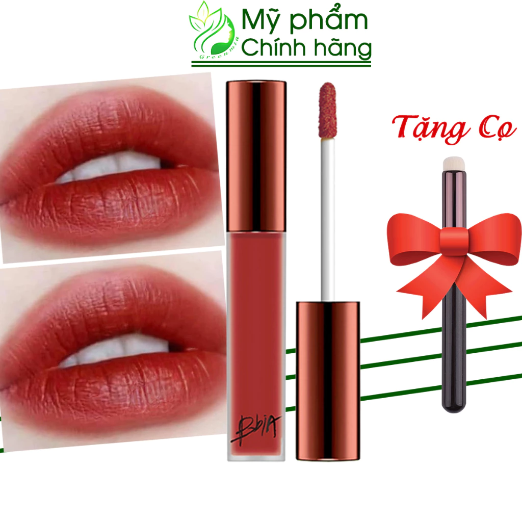 Son Kem Lì Bbia Màu 24 Trendy Note Đỏ Hồng Đất Bbia Last Velvet Lip Tint 5g [CHÍNH HÃNG]