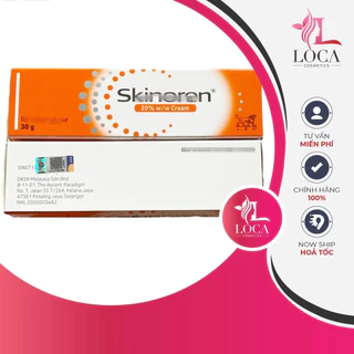 Skinoren Cream 20% azelaic acid, kem dưỡng giảm thâm, sáng da (tuýp 30g)