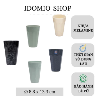 Ly Nhựa Melamine Vân Đá Kiểu Cao - LY27VD