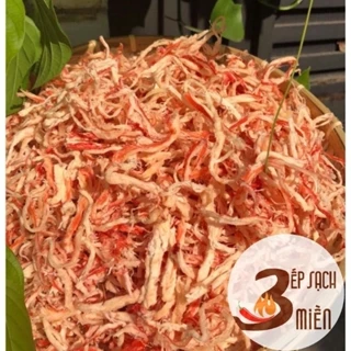 Khô Mực Xé Sợi Hấp Nước Dừa 300gr