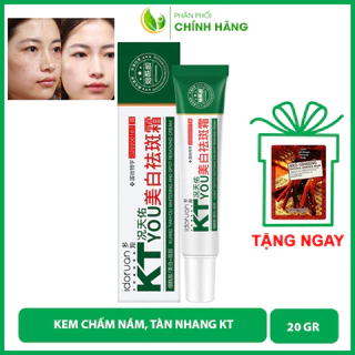 Kem chấm nám, tàn nhang KT, kem KT giảm tàn nhang, đồi mồi, ngăn nám tái phát