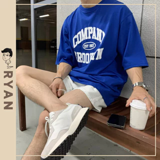 RYAN - Áo thun nam COMPANY ngắn tay vải cotton thương hiệu RYAN form rộng phong cách Hàn Quốc