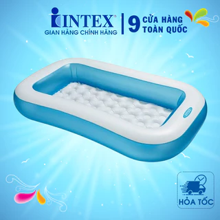 Bể bơi phao INTEX chữ nhật 57403 - Tặng bơm tay