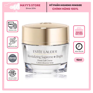 Kem Dưỡng Sáng Da ESTEE LAUDER Revitalizing Supreme+ Bright Power Soft Creme | Mờ Thâm Nám Tàn Nhang