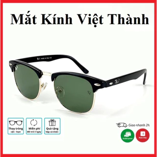 HCM có sẵn Mắt kính mát thời trang cho nam nữ chất liệu thuỷ tinh club kính râm chống nắng CLUB6