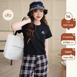 Áo baby tee in UFOLAND form vừa - by ufo.thebasic