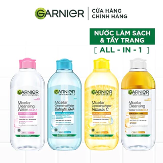 [ HÀNG CTY + TEM PHỤ ] Nước Tẩy Trang Garnier Micellar Cleansing Water