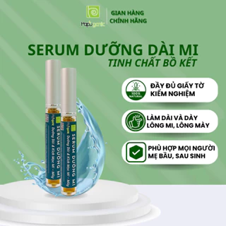 Serum dưỡng mi - mày Hapu Organic - Giúp mi chắc khỏe cong dài tự nhiên - Kích thích mọc mi nhanh dài