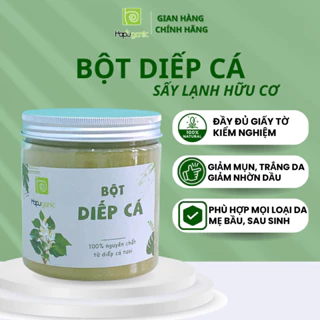 Hũ Bột Diếp Cá Sấy Lạnh Nguyên Chất Thiên Nhiên HaPu Organic 100G