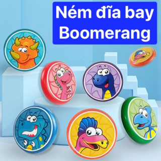 Đồ Chơi Ném Đĩa Bay Bằng PU Mềm Cho Trẻ Em Đồ Chơi Đĩa Bay An Toàn Boomerang 16cm 20cm