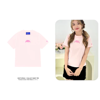 Áo Thun Baby Tee NOCTURNAL Pink World Tee Cotton 100% Nam Nữ Unisex Local Brand