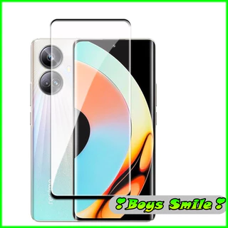 Kính cường lực keo UV Cho Realme 10 Pro Plus Pro + 4G 5G 2023 Full màn cong