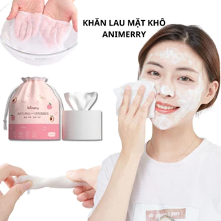 Khăn Animerry lau mặt khô dùng một lần tiện lợi đa năng