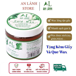 Sáp Wax Lông An Lành 100% Thiên Nhiên ( Tặng 50 Tờ Giấy Và Que Wax ).