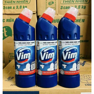 Nước tẩy bồn cầu Vim diệt khuẩn hiệu quả 450ml