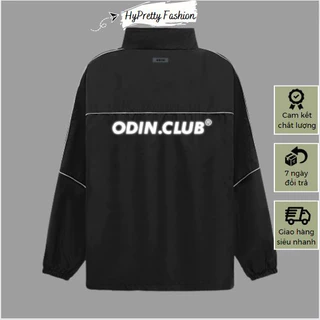 Áo khoác dù ODIN CLUB jacket unisex 2 lớp cao cấp oversize form rộng local brand HYPRETTY