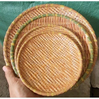 Dĩa nhựa melamine giả tre