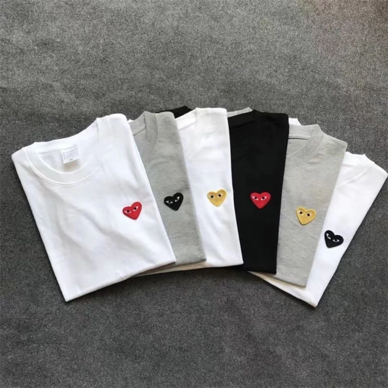 𝐂𝐇𝐄𝐑𝐑𝐘: Áo tee CDG basic chuẩn tag