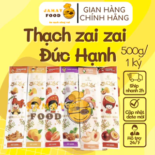 Thạch zaizai Đức Hạnh giòn dai mix đủ vị ăn là ghiền | Ăn Vặt Jamay Food