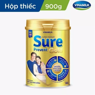 HSD 05/2026_Sữa bột Vinamilk Sure Prevent Gold lon 900g_cho người lớn tuổi