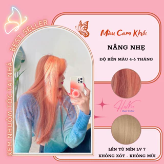 Thuốc Nhuộm Tóc Màu CAM KHÓI | haniehair