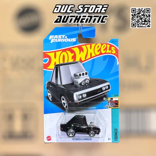 ducstore.vn Xe mô hình HKG57 Hot Wheels 70 Dodge Charger Fast & Furious ( Tooned ) - Black