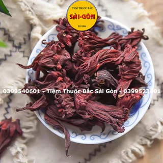 Hoa Dâm Bụt - Atiso Đỏ - Hibiscus 100g (Hàng mới, thơm, đẹp)